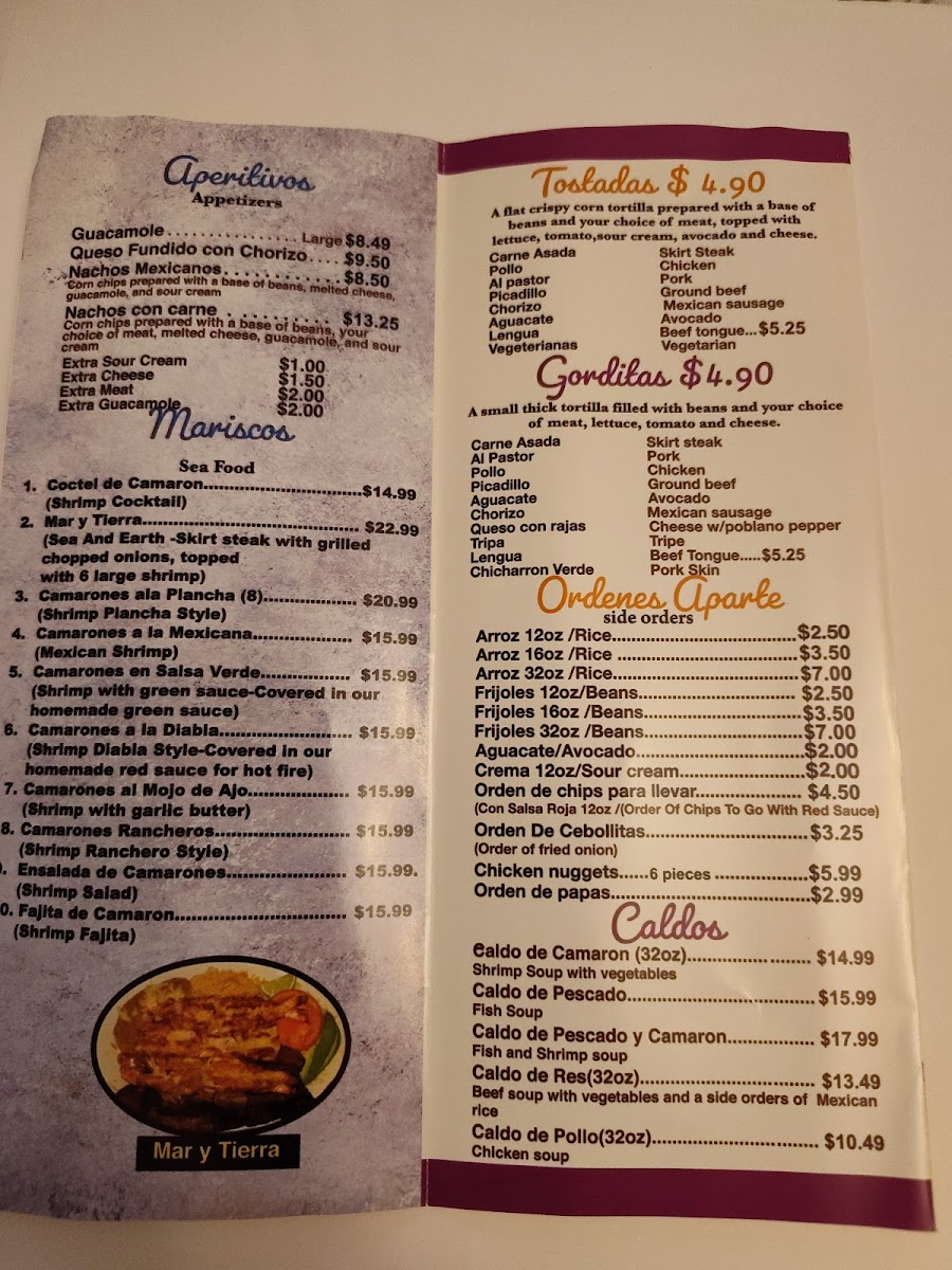 PONCITLAN JALISCO #1 TAQUERIA Menu - Image 3